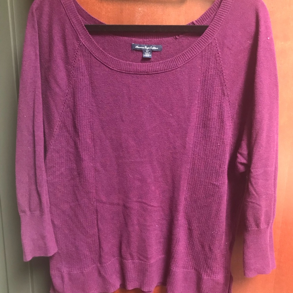 Purple Sweater